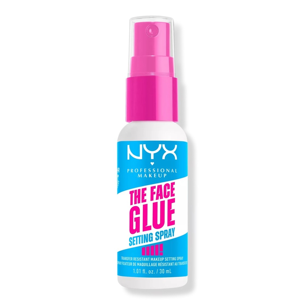 NWT NYX The Face Glue Setting Spray Travel Size